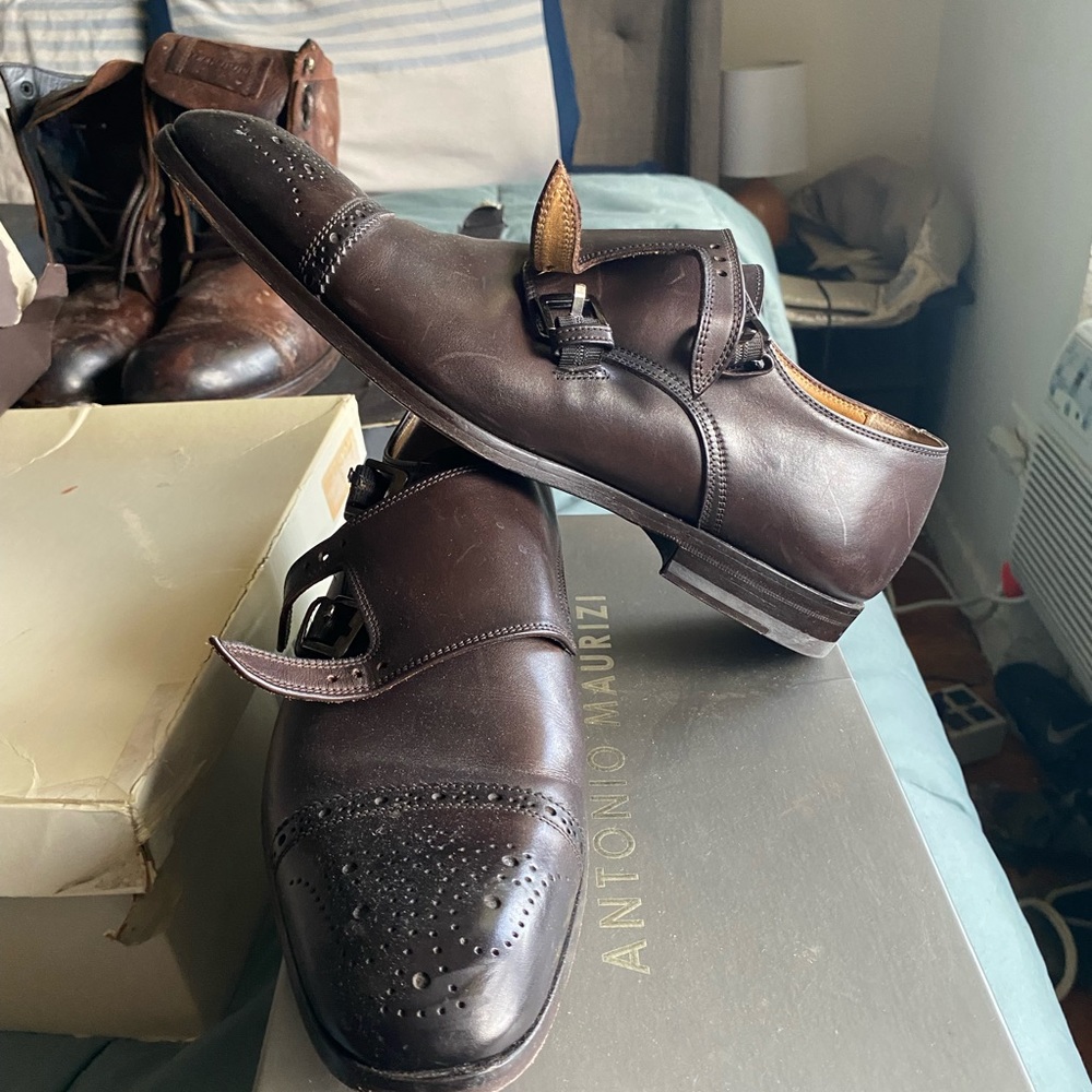 Antonio Maurizi monk strap shoes